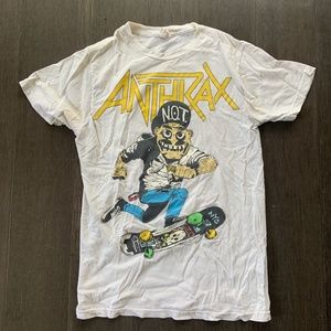 vintage anthrax tee M